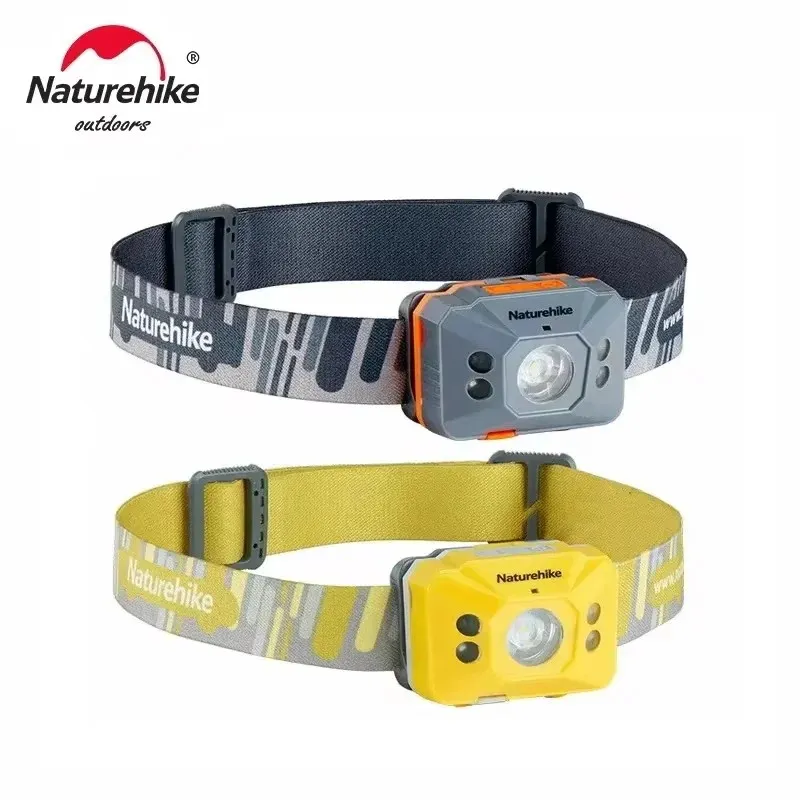 NATUREHIKE Ultrajasna latarka czołowa LED – ładowana przez USB i ultralekka